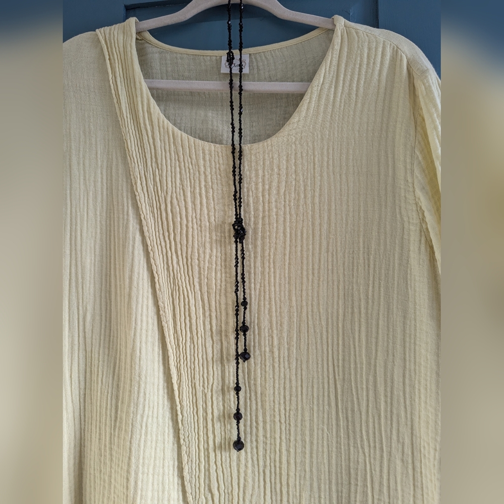 🖤 Beaded Necklace 28" 1920's Style Vintage